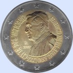 2  euros Vatican 2007